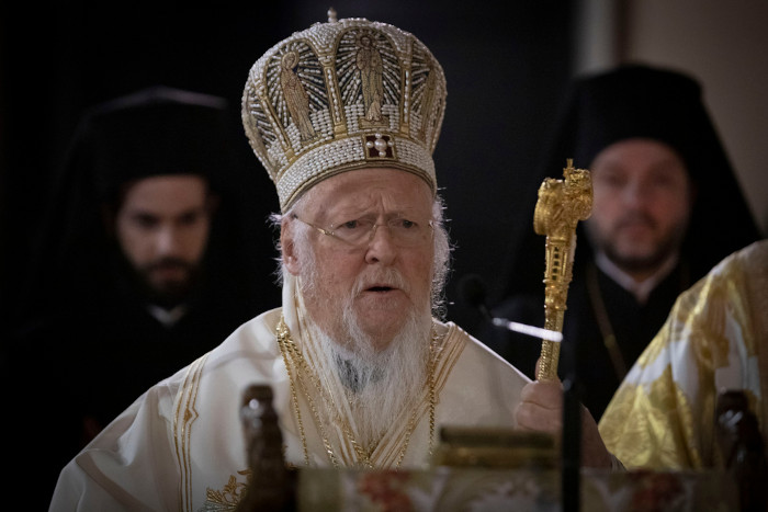 Bartolomeu I, um dos patriarcas da Igreja Ortodoxa.