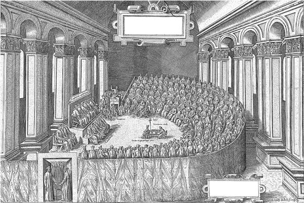 Ilustração do Concílio de Trento