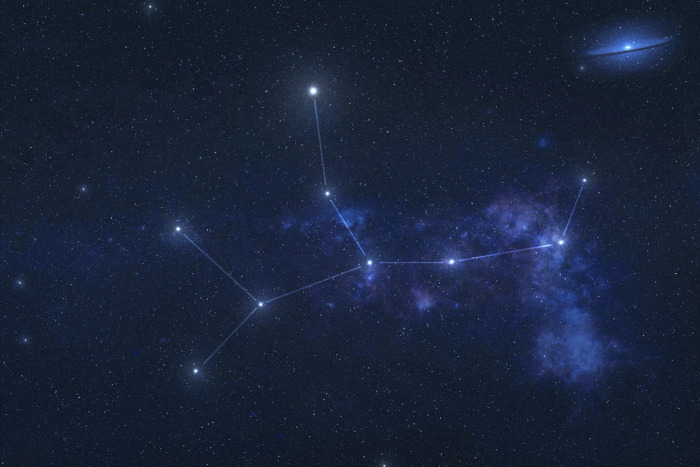 Virgem, uma das principais constelações que existem.