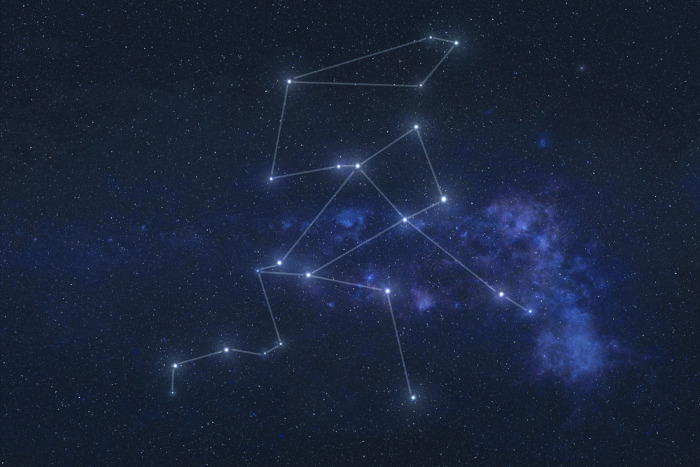 Hércules, uma das principais constelações que existem.