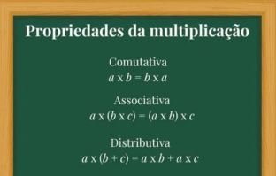 Propriedades da multiplicação