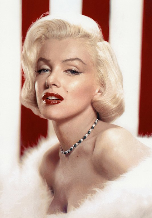 Fotografia de Marilyn Monroe, um dos maiores sex symbols da história de Hollywood.