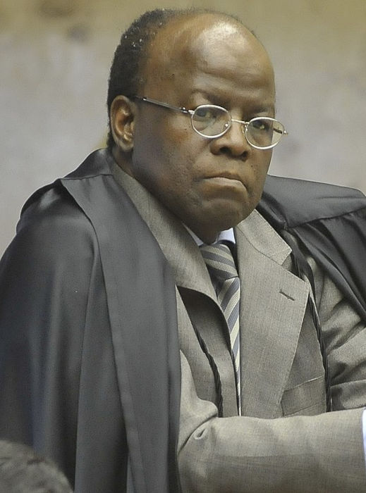 Joaquim Barbosa, ministro do STF que esteve à frente do julgamento do Mensalão.