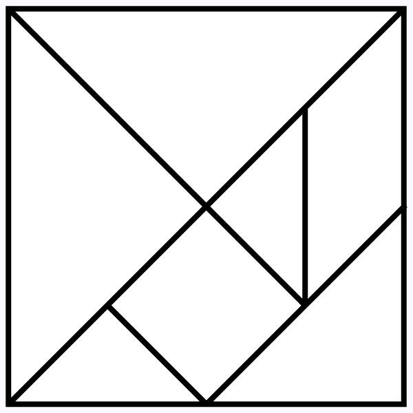 Tangram para imprimir