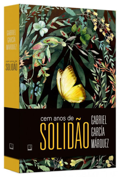 Capa da edição especial do livro Cem anos de solidão, de Gabriel García Márquez, publicado pela editora Record.