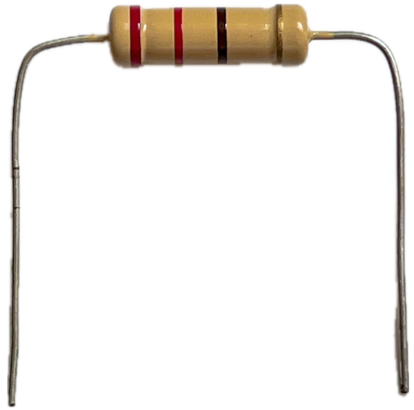 Resistor usado em circuitos elétricos.