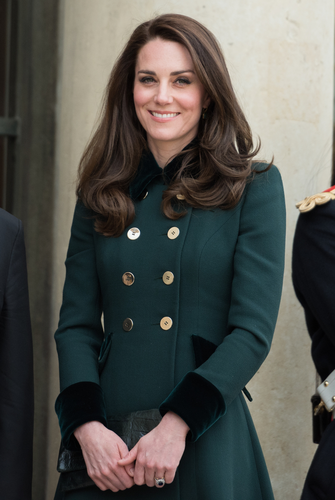 A Princesa Kate em 2017.[3]