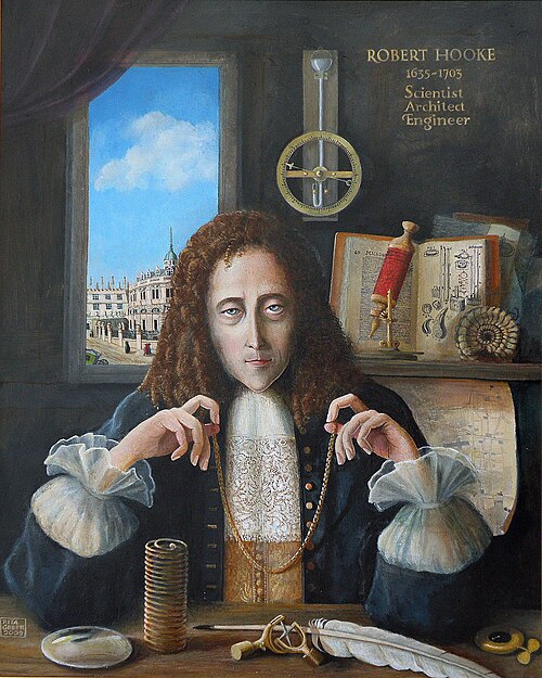 Robert Hooke. Isaac Newton.