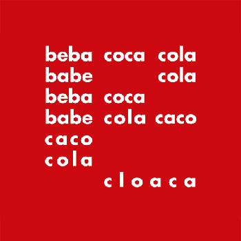 Décio Pignatari: beba coca-cola, 1957
