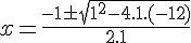Equação - Passo 1
