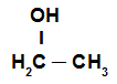 Fórmula estrutural do etanol