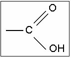 Grupo carboxila característico dos ácidos carboxílicos