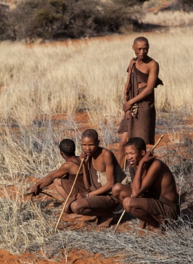 Algumas populações do Kalahari *
