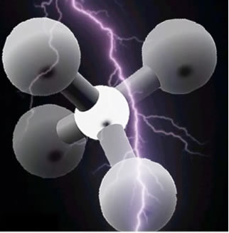 A energia absorvida no rompimento de 1 mol de ligações é a energia de ligação