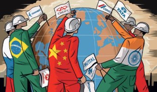 Empresas transnacionais atuam em diferentes pontos da Terra.