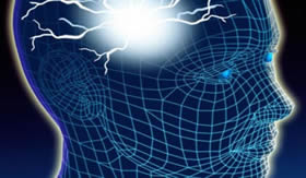 Descargas elétricas que geram convulsões epiléticas.