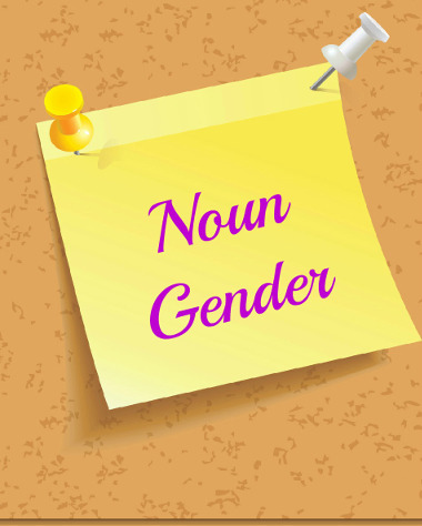 Student, Person and Child are nouns with a gender neutral. /  “Student, Person and Child” são substantivos com gênero neutro