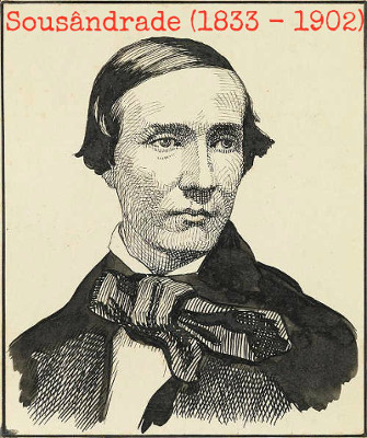Sousândrade Sousândrade foi um escritor brasileiro da terceira geração romântica e autor de Guesa errante, publicado em 1888