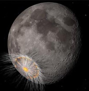 A queda de um meteoro na Terra, com a velocidade de 72.000 km/h, teria sido a principal causa da extinção dos grandes répteis (dinossauros).