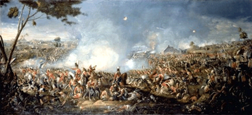 Batalha de Waterloo A Batalha de Waterloo, ocorrida em 1815, marcou o fim da Era Napoleônica