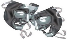 No Entrudo os foliões utilizavam máscaras.