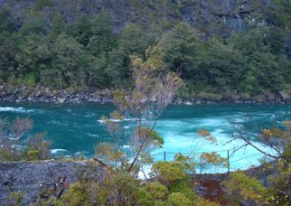 Uma das lindas paisagens do Chile.