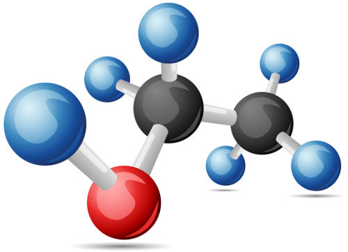 Na molécula do etanol, temos apenas ligações sigma