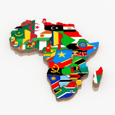 África O continente africano é o terceiro maior do mundo