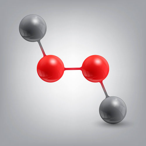 O peróxido de hidrogênio é formado em toda reação com peróxidos