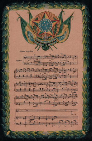 Partitura do Hino Nacional Brasileiro Partitura da música do Hino Nacional Brasileiro, composta por Francisco Manuel da Silva