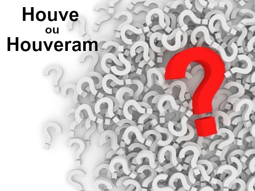 O verbo haver, no sentido de existir ou de tempo decorrido, é impessoal, ou seja, não tem sujeito e, portanto, não flexiona para o plural