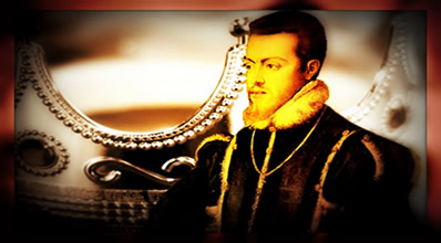 Filipe II, o rei que uniu as coroas portuguesa e espanhola.