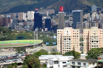 Caracas, capital da Venezuela.