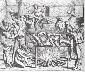 Canibalismo humano no Brasil em 1557, segundo a descrição de Hans Staden