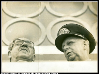 Costa e Silva e Rademaker O general Artur da Costa e Silva e o vice-almirante Augusto Rademaker (Marinha): dois dos principais artífices do golpe militar de 1964 *