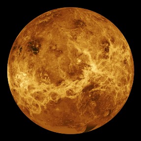 Imagem do planeta Vênus.