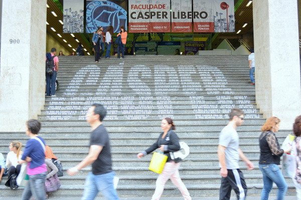 Faculdade Cásper Líbero, em São Paulo