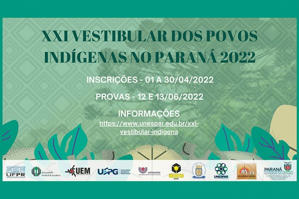 XX Vestibular dos Povos indígenas do Paraná 2022