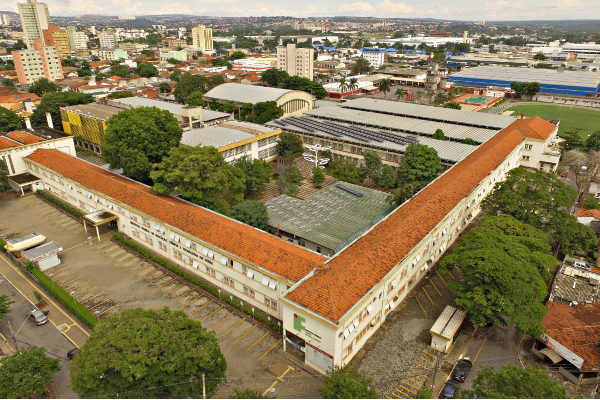 Vista aérea do Campus Goiânia do IFG