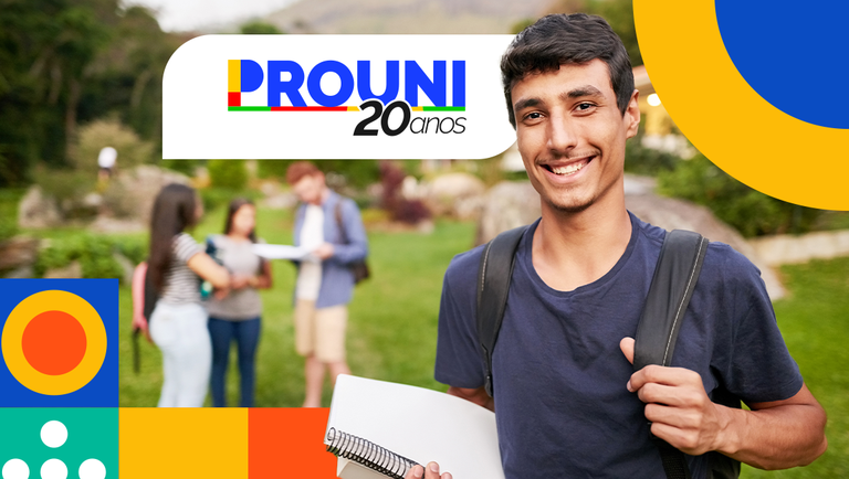 Imagem de divulgação ProUni 20 anos