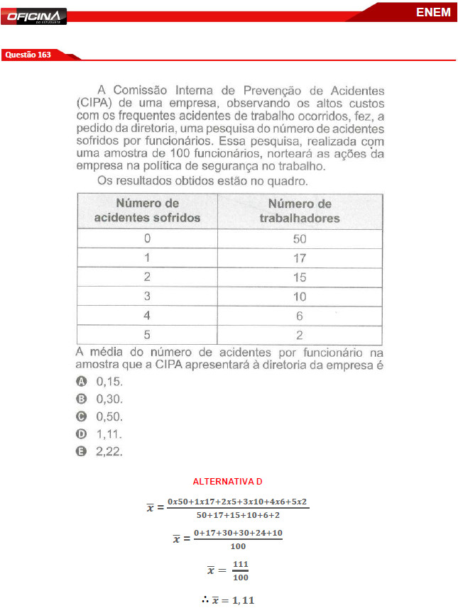 🛑PROBABILIDADE - 163 Enem 2018 - O gerente do setor de recursos humanos de  uma empresa está 